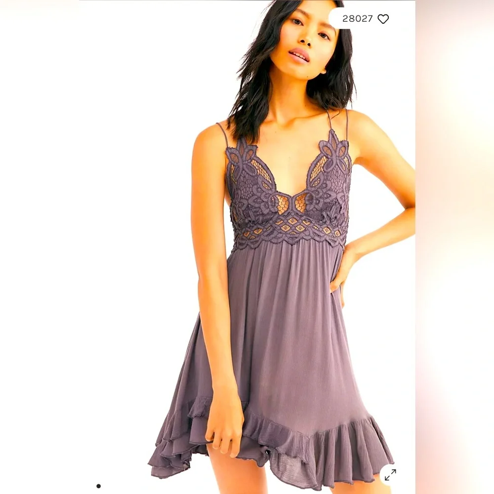 M136 // NWT // FP One Adella Slip Dress // Size L - Picture 1 of 7